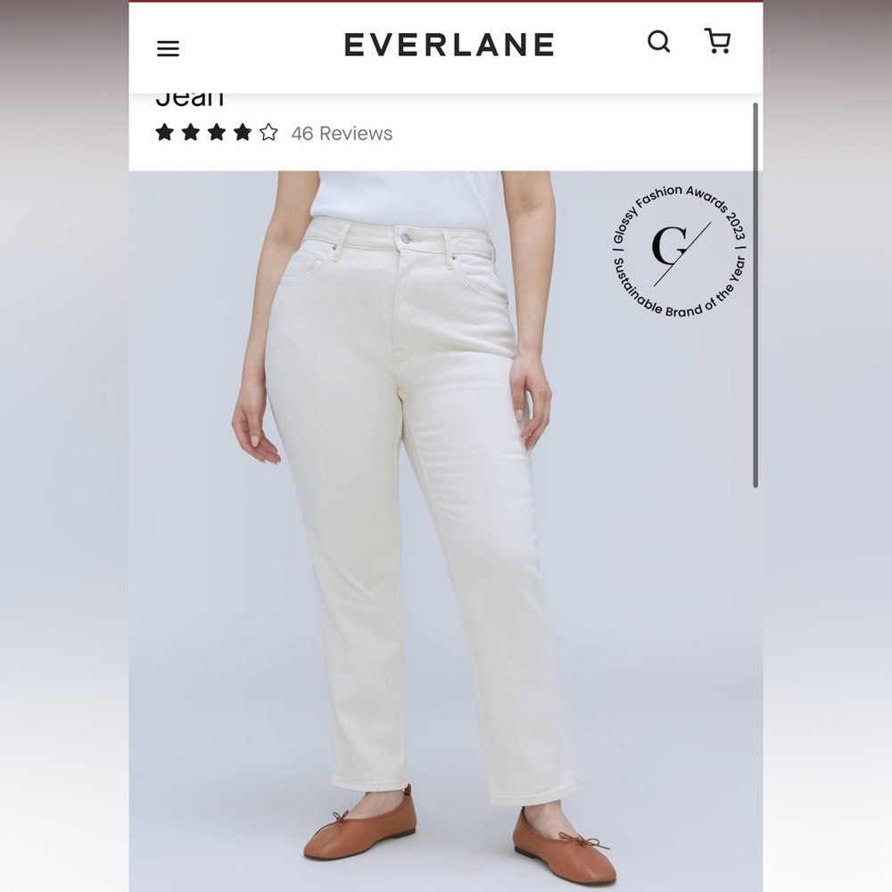 Everlane Original Curvy Cheeky Jeans